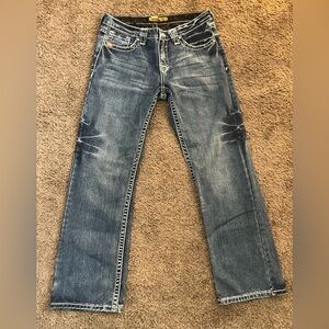 Women's Classic Blue Boot Cut Jeans